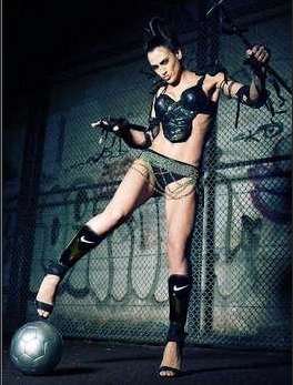 Filiz Koc, top-model footballeuse