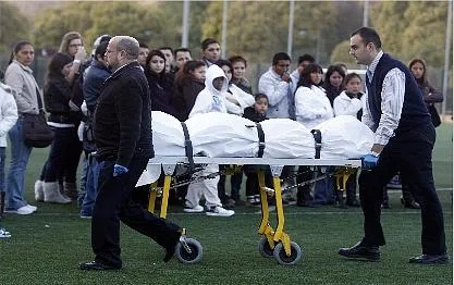 Frappe de balle mortelle