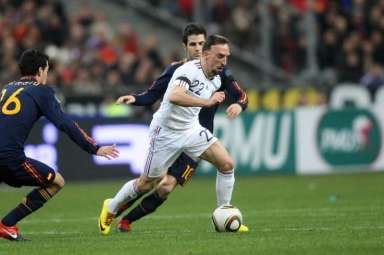 La «<span style="font-size:50%">&nbsp;</span>blessure<span style="font-size:50%">&nbsp;</span>» de Ribéry