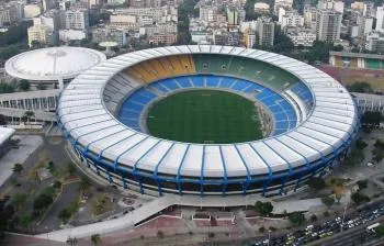 Brésil : le Maracana inondé