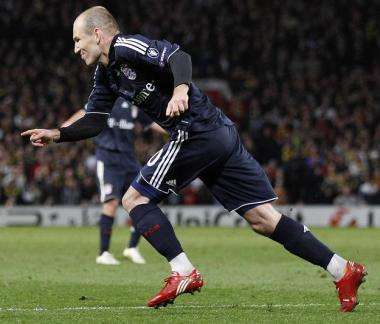 Robben débreake Manchester