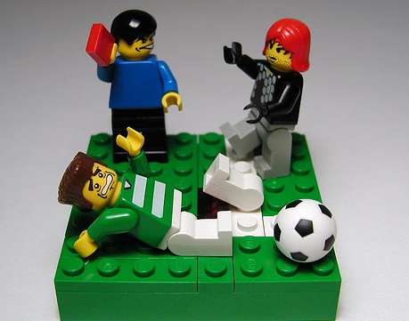 Les buts du Bayern en Lego