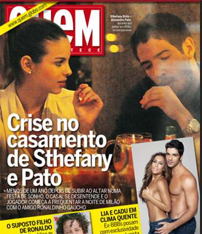 Le couple Pato dans la tourmente