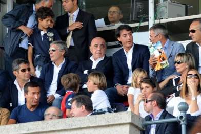 Galliani soutient l&rsquo;Inter