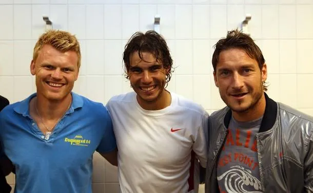 Photo: la Roma aime Nadal