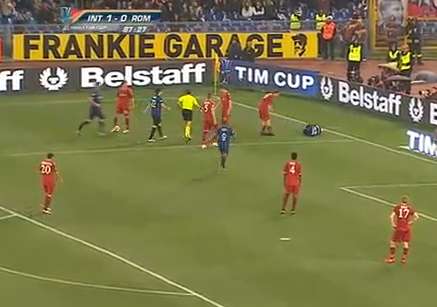 Video : L&rsquo;expulsion de Totti