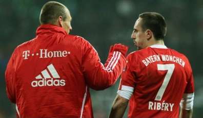 Robben retient Ribéry