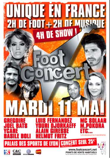 Foot Concert à Lyon