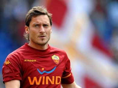 Amende de 20 000€ pour Totti