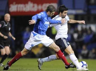 Portsmouth coule à pic