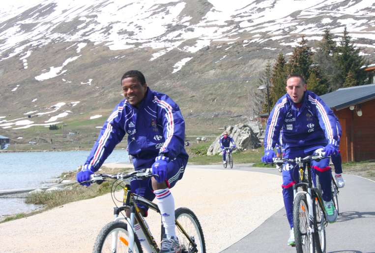 Photo : Patrice Evra, vélo détente