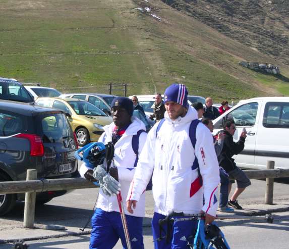 Photo : Gignac et Sagna en vadrouille