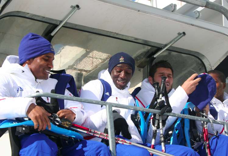 Photo : Diarra et Malouda, la déconne