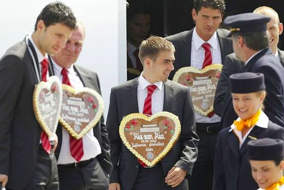 Bayern Munich, médailles de consolation