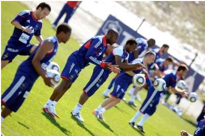 Les numéros des Bleus