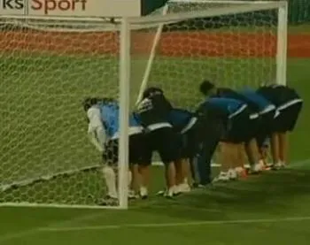 Vidéo : cul rouge des Argentins