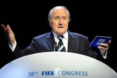 Blatter veut mettre fin au racisme