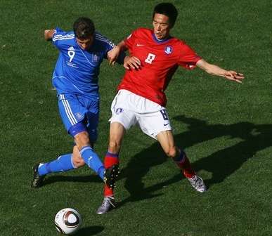 Résumé Corée du Sud/Grèce: 2-0
