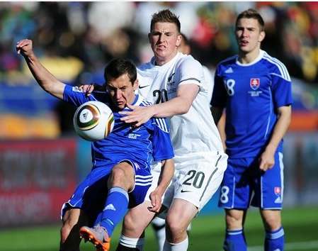 Nouvelle Zélande/Slovaquie : 1-1