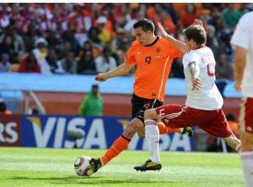 Van Persie a eu chaud