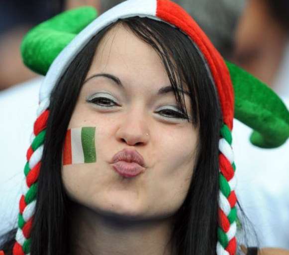 La supportrice du jour