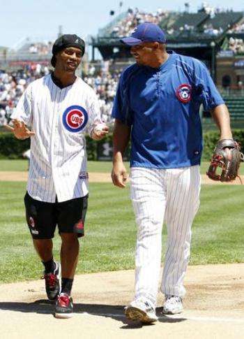 Ronaldinho au base-ball
