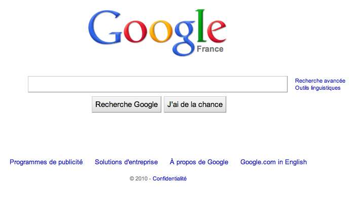 Google s&rsquo;adapte au Mondial