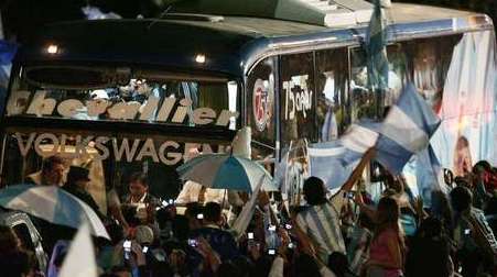 Maradona bien accueilli