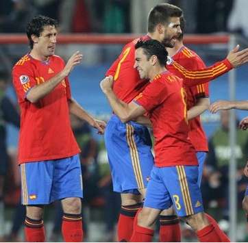 Les notes de l’Espagne…