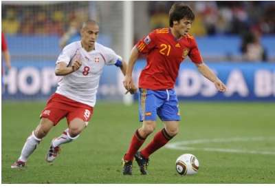 David Silva à Manchester City !