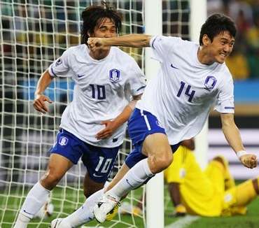 La Corée du Sud en huitièmes !