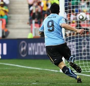 Suarez offre les quarts à l&rsquo;Uruguay