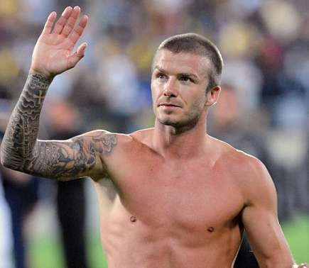 Beckham inspire les écoliers