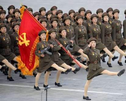 Les Nord-Coréens punis