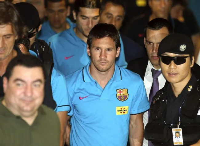 Leo Messi motivé