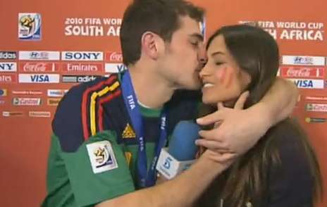 Iker et sa journaliste