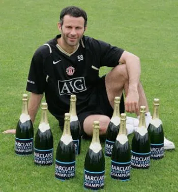 Giggs découvre le barbecue