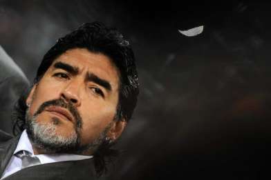 Maradona en Angleterre ?