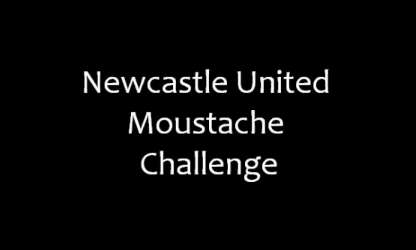 Challenge-moustache à Newcastle