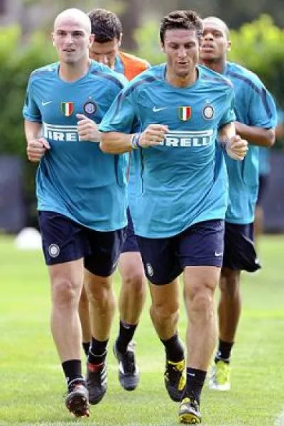 Zanetti et Cambiasso en selection