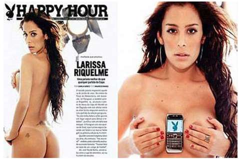 Larissa pose pour Playboy