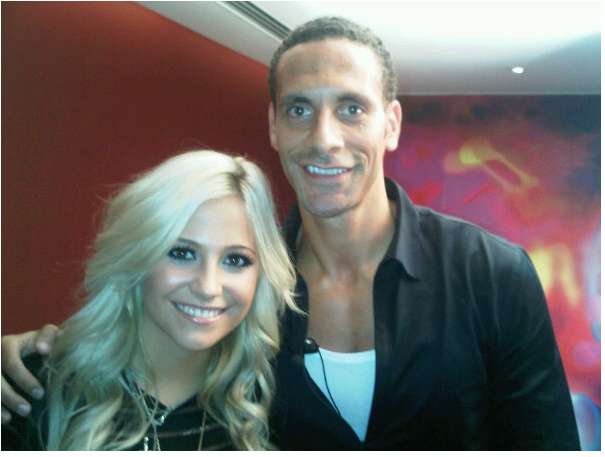 Rio Ferdinand, fan de Pixie Lott