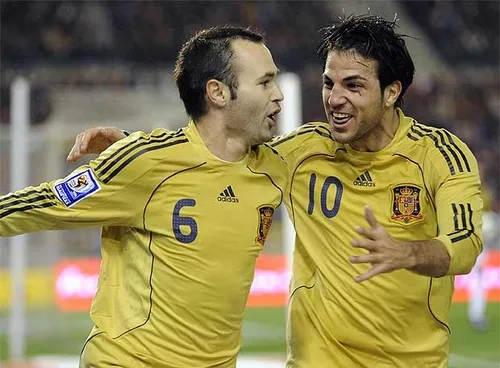 Iniesta réclame Fabregas