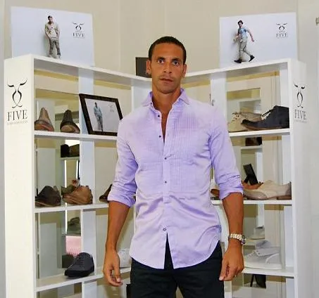 Rio Ferdinand lance sa ligne de chaussures