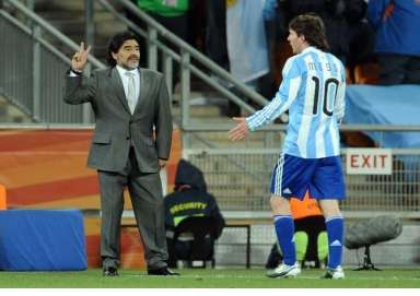 Messi regrette Maradona