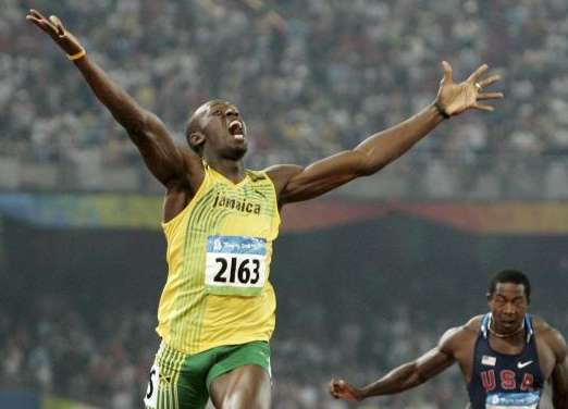 Ribéry impressionne Bolt