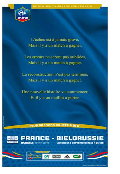 La FFF fait dans la poésie