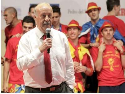 Del Bosque fan des argentins