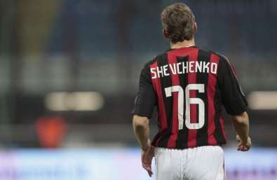 Shevchenko, supporter du Milan AC
