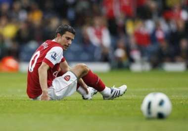 Van Persie en mousse